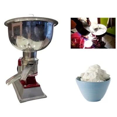 PARAS (Made in India) 60LPH Electric Milk Cream Separator With MS Bowl & 8 Ltr Tank Capacity 
